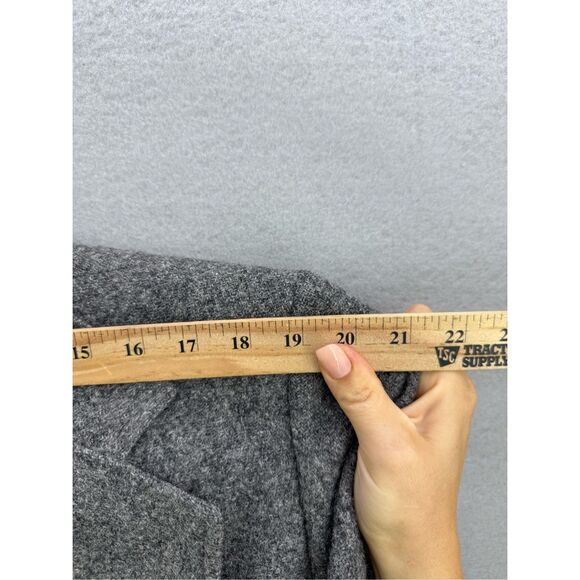 Vintage Harris Tweed Mens Gray Scottish Wool Handwoven Sport Coat Blazer Large - Picture 9 of 12